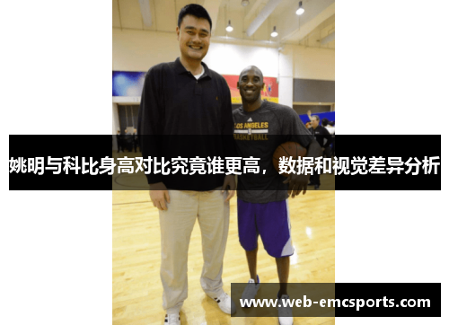 姚明与科比身高对比究竟谁更高，数据和视觉差异分析
